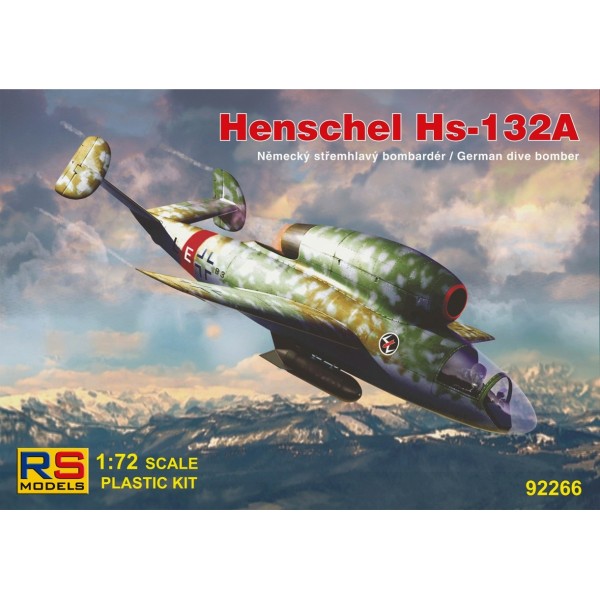 συναρμολογουμενα μοντελα αεροπλανων - συναρμολογουμενα μοντελα - 1/72 Henschel Hs-132A German Dive Bomber ΑΕΡΟΠΛΑΝΑ