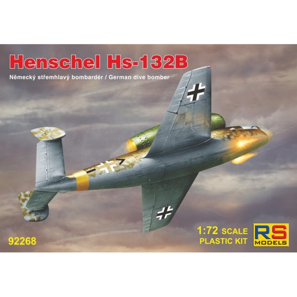 συναρμολογουμενα μοντελα αεροπλανων - συναρμολογουμενα μοντελα - 1/72 Henschel Hs-132B German Dive Bomber ΑΕΡΟΠΛΑΝΑ