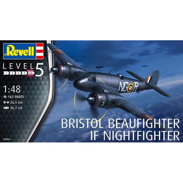 συναρμολογουμενα μοντελα αεροπλανων - συναρμολογουμενα μοντελα - 1/48 BRISTOL BEAUFIGHTER IF NIGHTFIGHTER ΑΕΡΟΠΛΑΝΑ