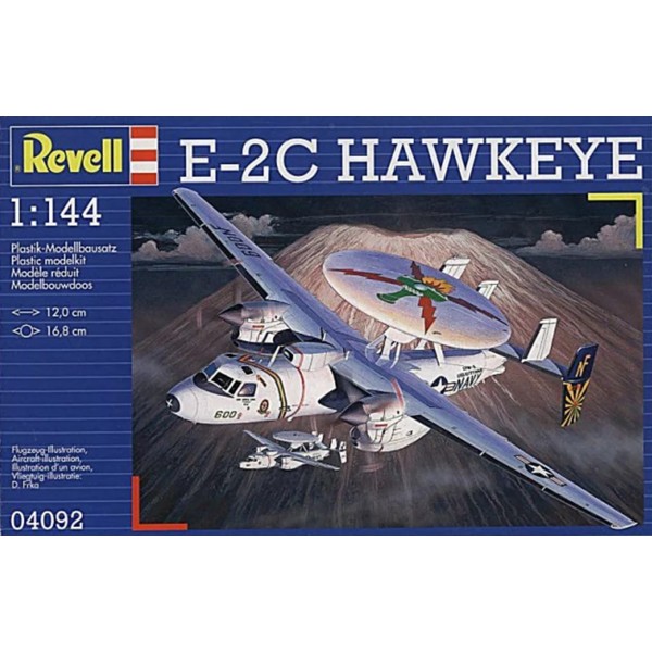συναρμολογουμενα μοντελα αεροπλανων - συναρμολογουμενα μοντελα - 1/144 E-2C HAWKEYE ΑΕΡΟΠΛΑΝΑ