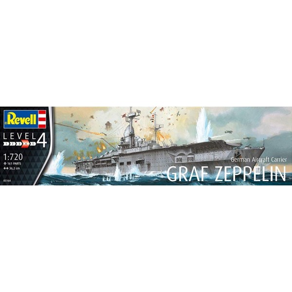 συναρμολογουμενα πλοια - συναρμολογουμενα μοντελα - 1/720 GRAF ZEPPELIN GERMAN AIRCRAFT CARRIER ΠΛΟΙΑ