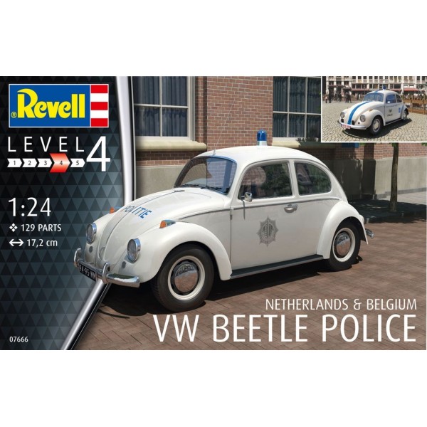 συναρμολογουμενα πολιτικα οχηματα - συναρμολογουμενα μοντελα - 1/24 VOLKSWAGEN BEETLE POLICE (NETHERLANDS & BELGIUM) ΠΟΛΙΤΙΚΑ ΟΧΗΜΑΤΑ