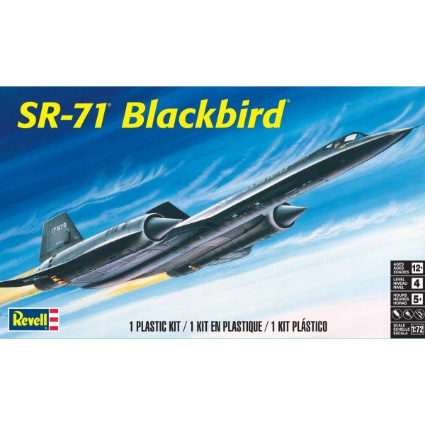 συναρμολογουμενα μοντελα αεροπλανων - συναρμολογουμενα μοντελα - 1/72 SR-71 BLACKBIRD ΑΕΡΟΠΛΑΝΑ