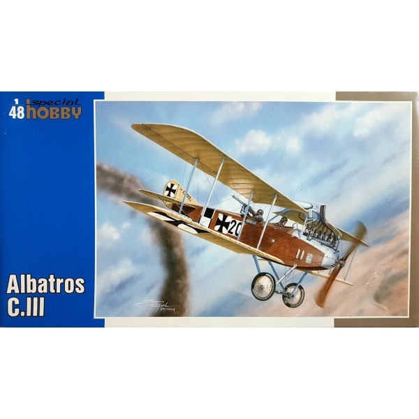 συναρμολογουμενα μοντελα αεροπλανων - συναρμολογουμενα μοντελα - 1/48 Albatros C.III ΑΕΡΟΠΛΑΝΑ