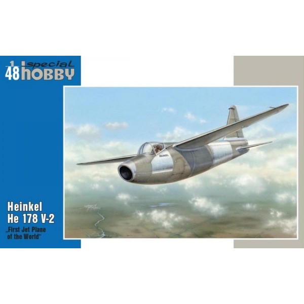 συναρμολογουμενα μοντελα αεροπλανων - συναρμολογουμενα μοντελα - 1/48 Heinkel He 178 V-2 ''First Jet Plane of the World'' (with Resin & Photo-Etched Parts) ΑΕΡΟΠΛΑΝΑ