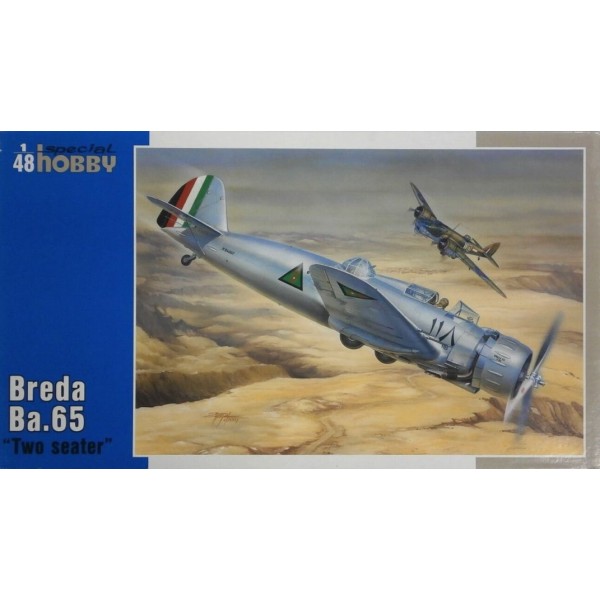 συναρμολογουμενα μοντελα αεροπλανων - συναρμολογουμενα μοντελα - 1/48 BREDA Ba.65 ''Two Seater'' ΑΕΡΟΠΛΑΝΑ
