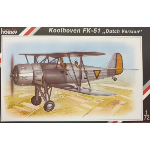 συναρμολογουμενα μοντελα αεροπλανων - συναρμολογουμενα μοντελα - 1/72 Koolhoven FK-51 ''Dutch Version'' ΑΕΡΟΠΛΑΝΑ