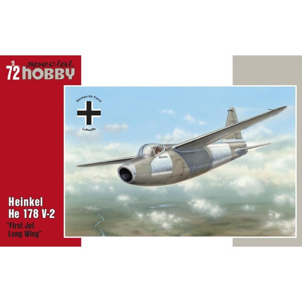 συναρμολογουμενα μοντελα αεροπλανων - συναρμολογουμενα μοντελα - 1/72 HEINKEL He 178 V-2 ''First Jet Long Wing'' ΑΕΡΟΠΛΑΝΑ