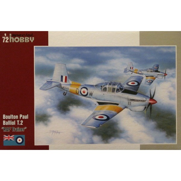 συναρμολογουμενα μοντελα αεροπλανων - συναρμολογουμενα μοντελα - 1/72 Boulton Paul Balliol T.2 ''RAF Trainer'' ΑΕΡΟΠΛΑΝΑ
