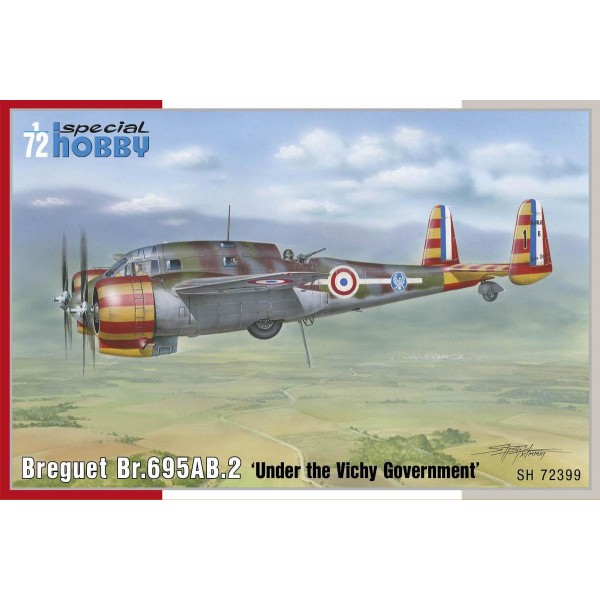 συναρμολογουμενα μοντελα αεροπλανων - συναρμολογουμενα μοντελα - 1/72 Breguet Br.695AB.2 ''Under the Vichy Goverment'' ΑΕΡΟΠΛΑΝΑ