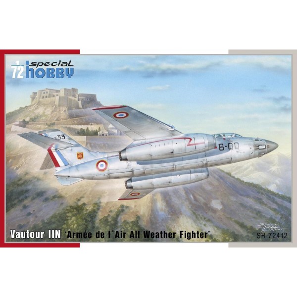 συναρμολογουμενα μοντελα αεροπλανων - συναρμολογουμενα μοντελα - 1/72 S.O. 4050 Vautour II ''Armee de l' Air All Weather Fighter'' ΑΕΡΟΠΛΑΝΑ