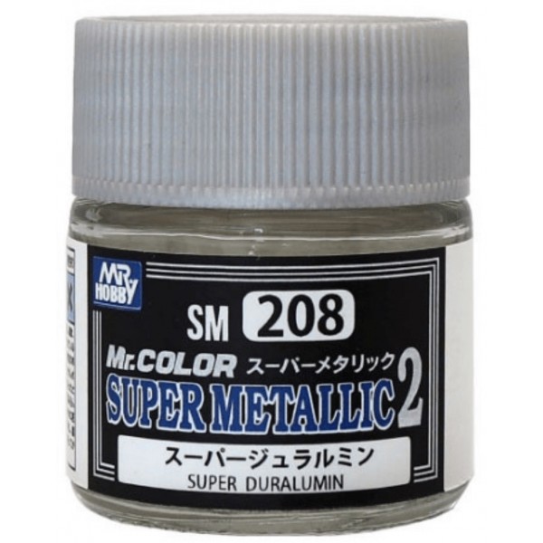 χρωματα μοντελισμου - Mr. COLOR SUPER METALLIC 2 - SUPER DURALUMIN LACQUER
