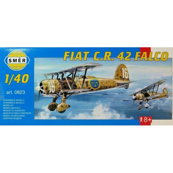συναρμολογουμενα μοντελα αεροπλανων - συναρμολογουμενα μοντελα - 1/40 Fiat C.R. 42 Falco ΑΕΡΟΠΛΑΝΑ
