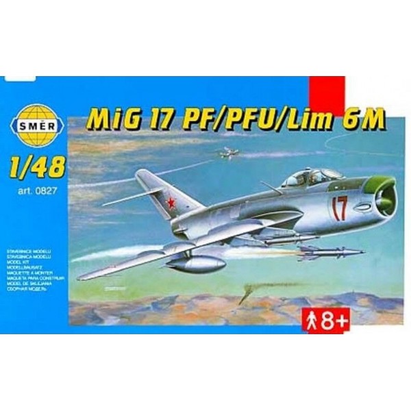 συναρμολογουμενα μοντελα αεροπλανων - συναρμολογουμενα μοντελα - 1/48 MiG-17 PF/ PFU/Lim 6M ΑΕΡΟΠΛΑΝΑ