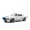 ετοιμα μοντελα αυτοκινητων - ετοιμα μοντελα - 1/18 SHELBY MUSTANG GT500 1967 WHITE with BLUE STRIPES ΑΥΤΟΚΙΝΗΤΑ