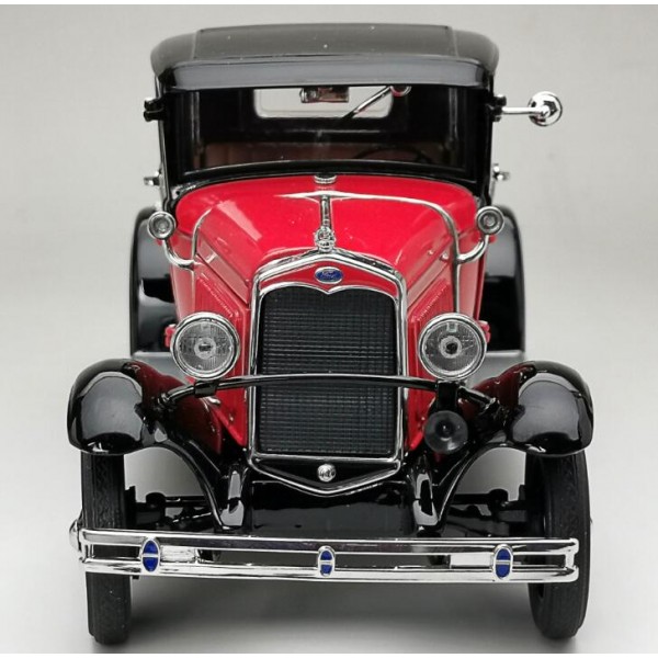 ετοιμα μοντελα αυτοκινητων - ετοιμα μοντελα - 1/18 FORD MODEL A COUPE 1931 RED/BLACK ΑΥΤΟΚΙΝΗΤΑ