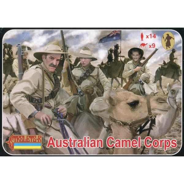 συναρμολογουμενες φιγουρες - συναρμολογουμενα μοντελα - 1/72 AUSTRALIAN CAMEL CORPS ΦΙΓΟΥΡΕΣ