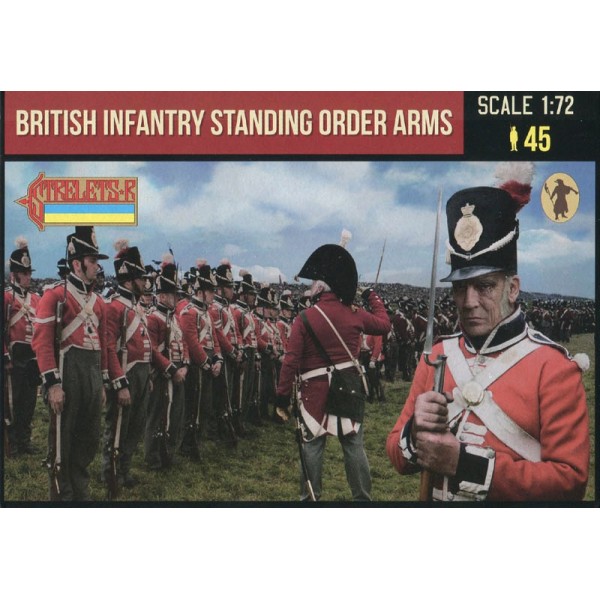 συναρμολογουμενες φιγουρες - συναρμολογουμενα μοντελα - 1/72 BRITISH INFANTRY STANDING ORDER ARMS (NAPOLEONIC) ΦΙΓΟΥΡΕΣ