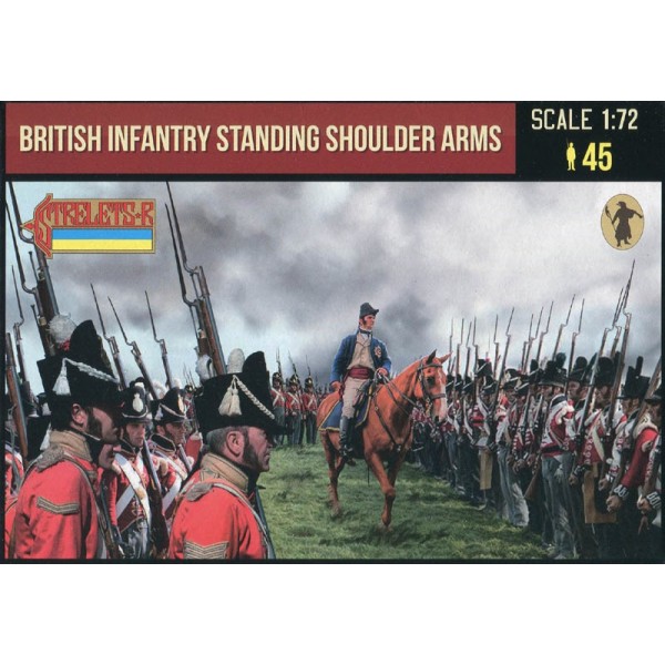 συναρμολογουμενες φιγουρες - συναρμολογουμενα μοντελα - 1/72 BRITISH INFANTRY STANDING SHOULDER ARMS (NAPOLEONIC) ΦΙΓΟΥΡΕΣ