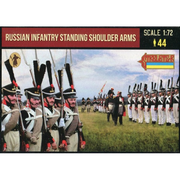 συναρμολογουμενες φιγουρες - συναρμολογουμενα μοντελα - 1/72 Russian Infantry Standing Shoulder Arms (Napoleonic) ΦΙΓΟΥΡΕΣ