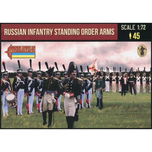 συναρμολογουμενες φιγουρες - συναρμολογουμενα μοντελα - 1/72 RUSSIAN INFANTRY STANDING ORDER ARMS (NAPOLEONIC) ΦΙΓΟΥΡΕΣ