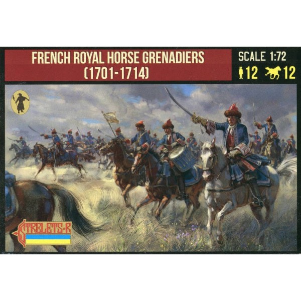 συναρμολογουμενες φιγουρες - συναρμολογουμενα μοντελα - 1/72 French Royal Horse Grenadiers War of the Spanish Succession (1701-1714) ΦΙΓΟΥΡΕΣ