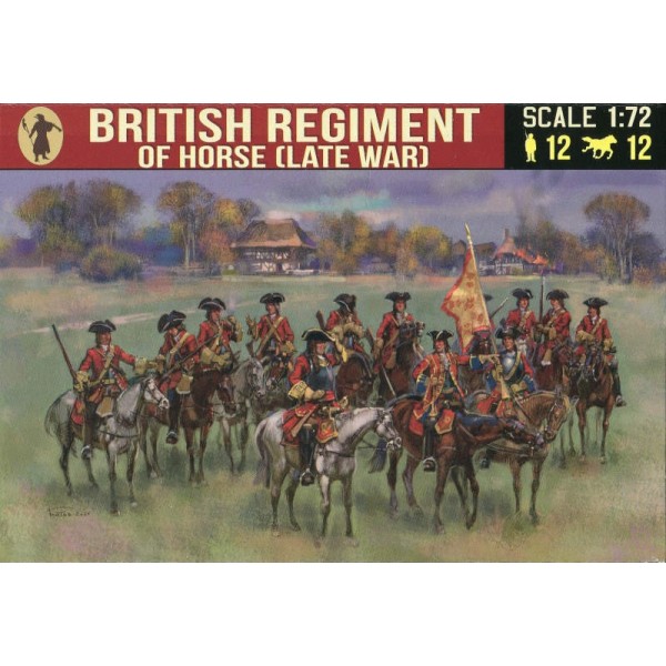 συναρμολογουμενες φιγουρες - συναρμολογουμενα μοντελα - 1/72 BRITISH REGIMENT OF HORSE (LATE WAR) (for Spanish Succession War) ΦΙΓΟΥΡΕΣ