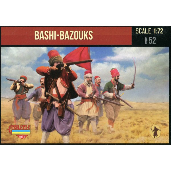 συναρμολογουμενες φιγουρες - συναρμολογουμενα μοντελα - 1/72 BASHI-BAZOUKS RUSSIAN-TURKISH WAR 1877 ΦΙΓΟΥΡΕΣ