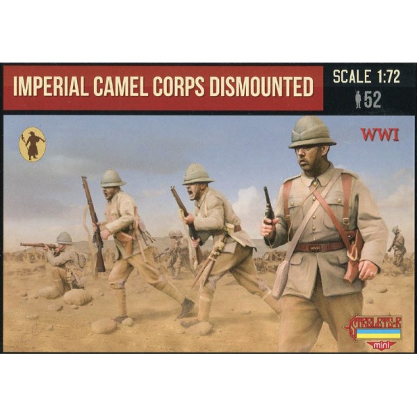 συναρμολογουμενες φιγουρες - συναρμολογουμενα μοντελα - 1/72 WWI IMPERIAL CAMEL CORPS DISMOUNTED ΦΙΓΟΥΡΕΣ