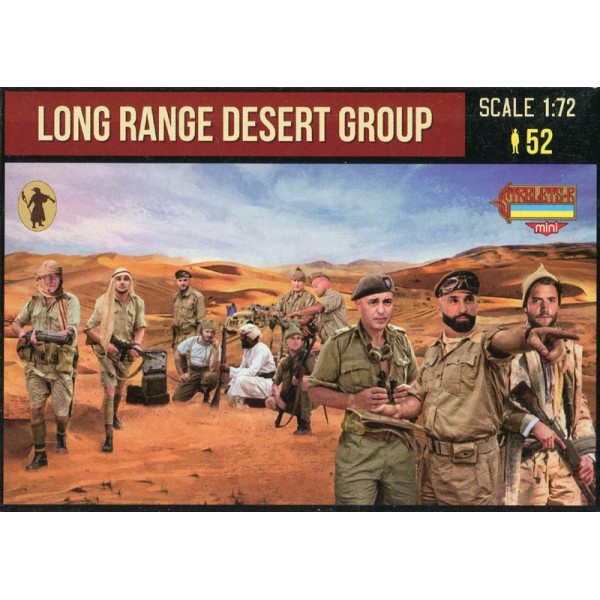 συναρμολογουμενες φιγουρες - συναρμολογουμενα μοντελα - 1/72 Long Range Desert Group (LRDG) ΦΙΓΟΥΡΕΣ