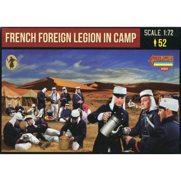 συναρμολογουμενες φιγουρες - συναρμολογουμενα μοντελα - 1/72 French Foreign Legion in Camp ΦΙΓΟΥΡΕΣ