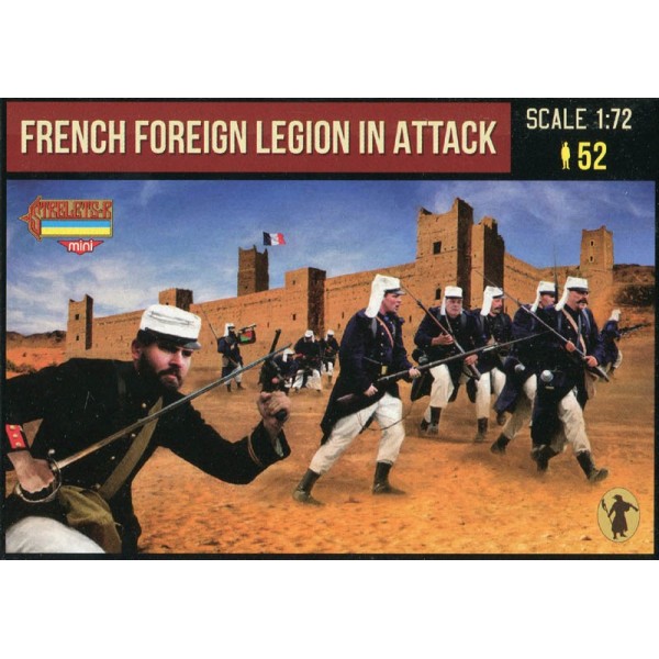 συναρμολογουμενες φιγουρες - συναρμολογουμενα μοντελα - 1/72 French Foreign Legion in Attack (Rif War) ΦΙΓΟΥΡΕΣ