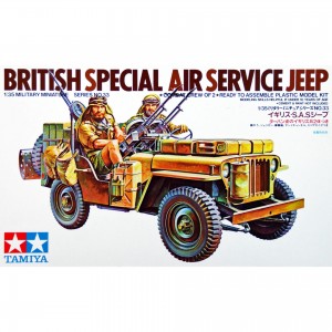 1/35 BRITISH SPECIAL AIR SERVICE JEEP