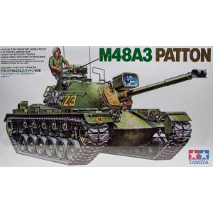 1/35 US M48A3 PATTON TANK w/ 1 Figure