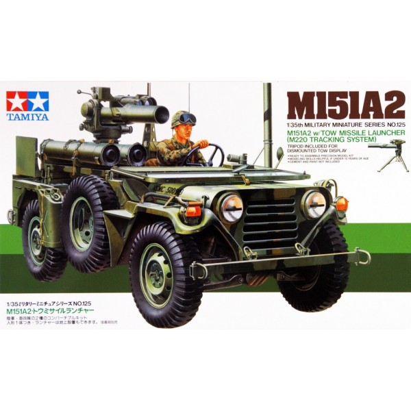 συναρμολογουμενα στραιτωτικα αξεσοιυαρ - συναρμολογουμενα στραιτωτικα οπλα - συναρμολογουμενα στραιτωτικα οχηματα - συναρμολογουμενα μοντελα - 1/35 U.S. M151A2 w/ TOW MISSILE LAUNCHER (M220 TRACKING SYSTEM) w/ 1 Figure ΣΤΡΑΤΙΩΤΙΚΑ ΟΧΗΜΑΤΑ - ΟΠΛΑ - ΑΞΕΣΟΥΑ