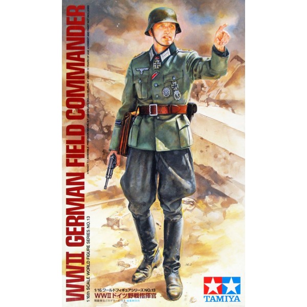 συναρμολογουμενες φιγουρες - συναρμολογουμενα μοντελα - 1/16 WWII GERMAN FIELD COMMANDER ΦΙΓΟΥΡΕΣ