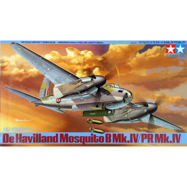 συναρμολογουμενα μοντελα αεροπλανων - συναρμολογουμενα μοντελα - 1/48 DE HAVILLAND MOSQUITO B Mk.IV/PR Mk.IV ΑΕΡΟΠΛΑΝΑ