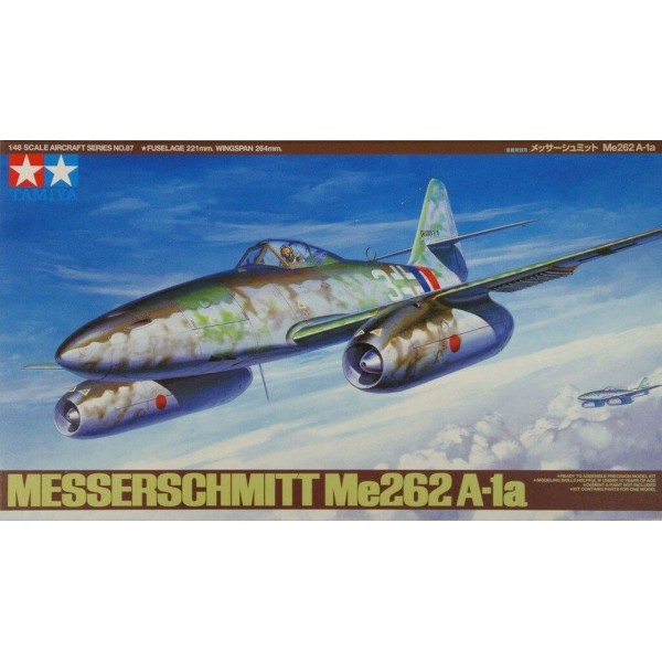 συναρμολογουμενα μοντελα αεροπλανων - συναρμολογουμενα μοντελα - 1/48 MESSERSCHMITT Me262 A-1a ΑΕΡΟΠΛΑΝΑ
