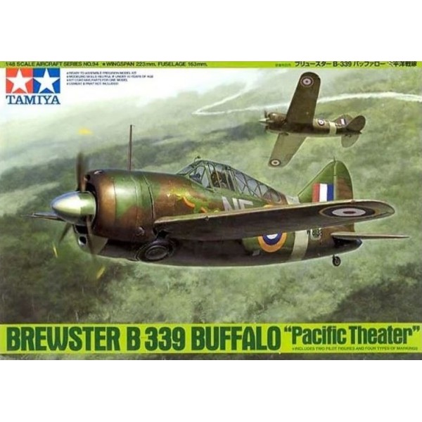 συναρμολογουμενα μοντελα αεροπλανων - συναρμολογουμενα μοντελα - 1/48 BREWSTER B-339 BUFFALO ''Pacific Theater'' ΑΕΡΟΠΛΑΝΑ