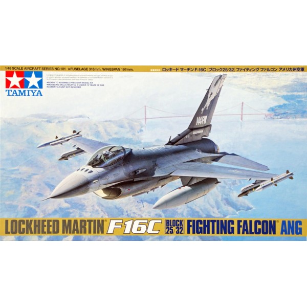 συναρμολογουμενα μοντελα αεροπλανων - συναρμολογουμενα μοντελα - 1/48 LOCKHEED MARTIN F-16C (Block 25/32) Fighting Falcon ANG ΑΕΡΟΠΛΑΝΑ