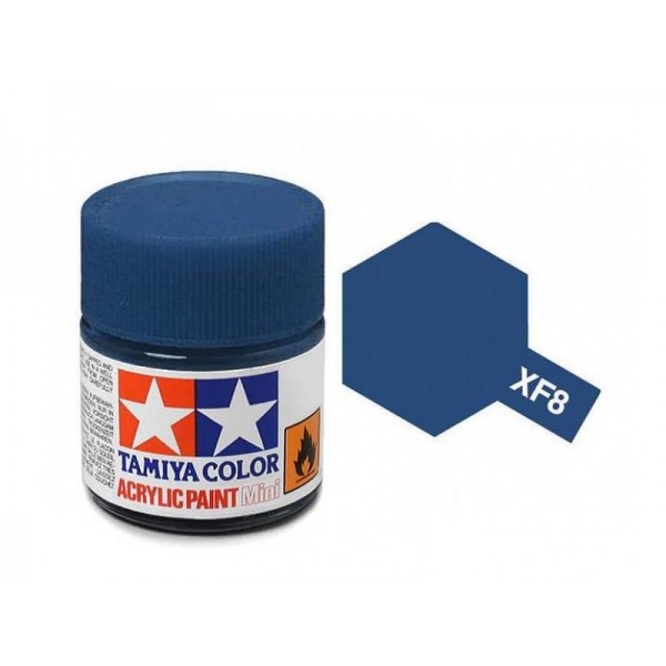 χρωματα μοντελισμου - XF-8 BLUE - ACRYLIC PAINT MINI (FLAT) 10ml FLAT