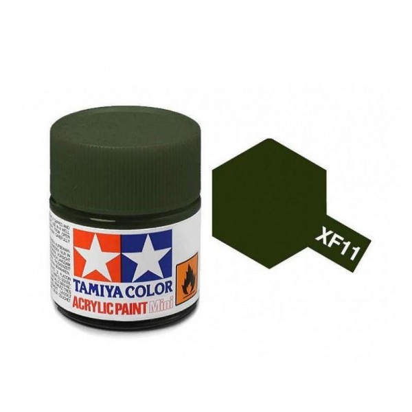 χρωματα μοντελισμου - XF-11 JN GREEN - ACRYLIC PAINT MINI (FLAT) 10ml FLAT