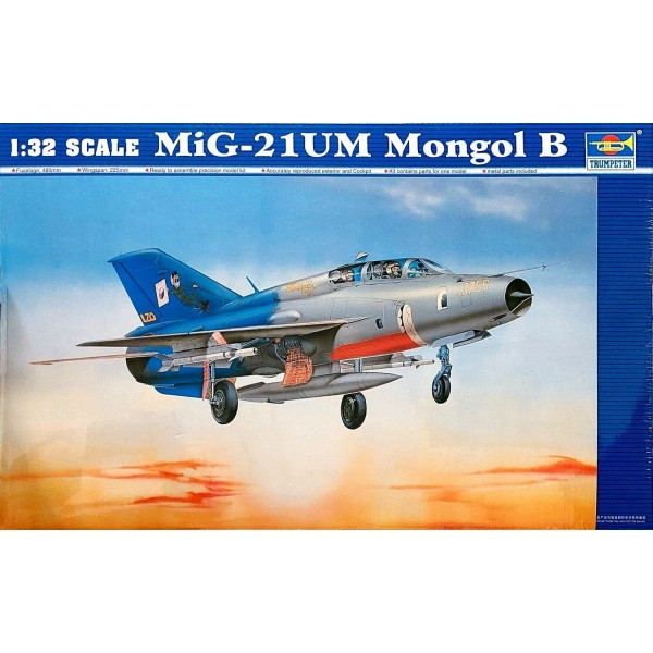 συναρμολογουμενα μοντελα αεροπλανων - συναρμολογουμενα μοντελα - 1/32 MiG-21 UM Mongol B ΑΕΡΟΠΛΑΝΑ