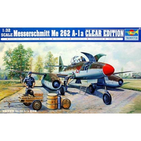 συναρμολογουμενα μοντελα αεροπλανων - συναρμολογουμενα μοντελα - 1/32 MESSERSCHMITT Me 262 A-1a (Clear Edition) ΑΕΡΟΠΛΑΝΑ