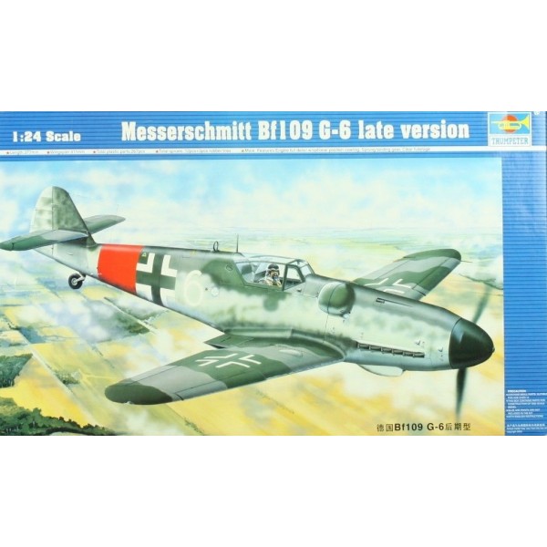 συναρμολογουμενα μοντελα αεροπλανων - συναρμολογουμενα μοντελα - 1/24 MESSERSCHMITT Bf109 G-6 Late Version ΑΕΡΟΠΛΑΝΑ