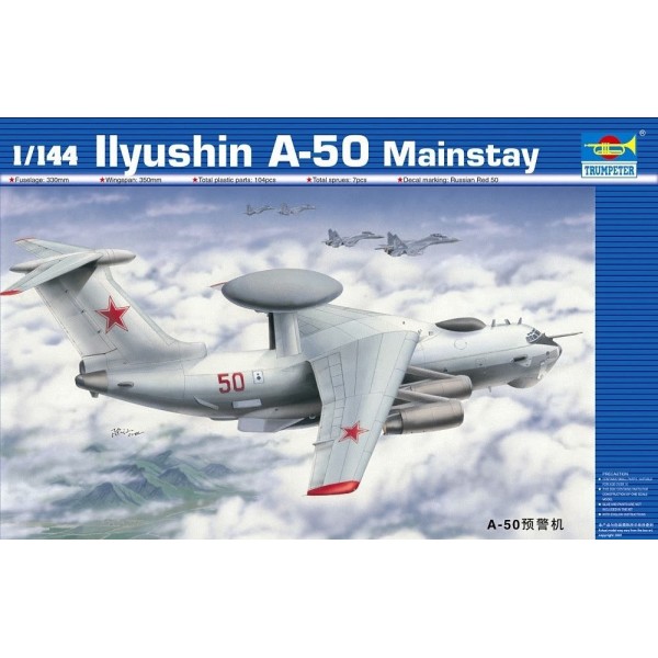 συναρμολογουμενα μοντελα αεροπλανων - συναρμολογουμενα μοντελα - 1/144 ILYUSHIN A-50 MAINSTAY 