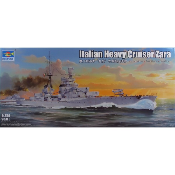 συναρμολογουμενα πλοια - συναρμολογουμενα μοντελα - 1/350 ITALIAN HEAVY CRUISER ZARA ΠΛΟΙΑ