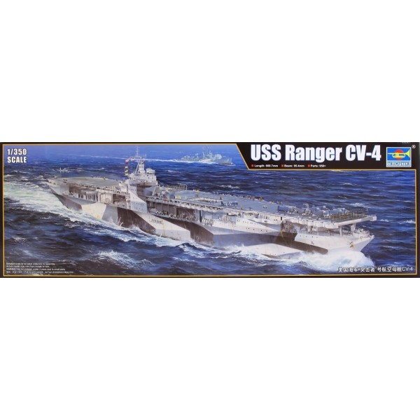 συναρμολογουμενα πλοια - συναρμολογουμενα μοντελα - 1/350 USS RANGER CV-4 ΠΛΟΙΑ