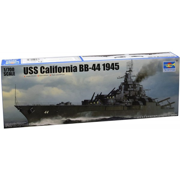 συναρμολογουμενα πλοια - συναρμολογουμενα μοντελα - 1/700 USS CALIFORNIA BB-44 1945 ΠΛΟΙΑ