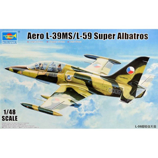 συναρμολογουμενα μοντελα αεροπλανων - συναρμολογουμενα μοντελα - 1/48 AERO L-39MS/L-59 SUPER ALBATROS ΑΕΡΟΠΛΑΝΑ